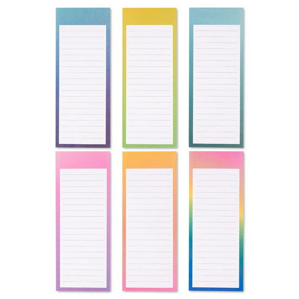 60 sheets per pad 3 x 8.5 Lined Notepads for To Do Lists 10 pack